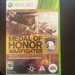 Medal of Honor: Warfighter -- Project Honor Edition (Microsoft Xbox 360, 2012)